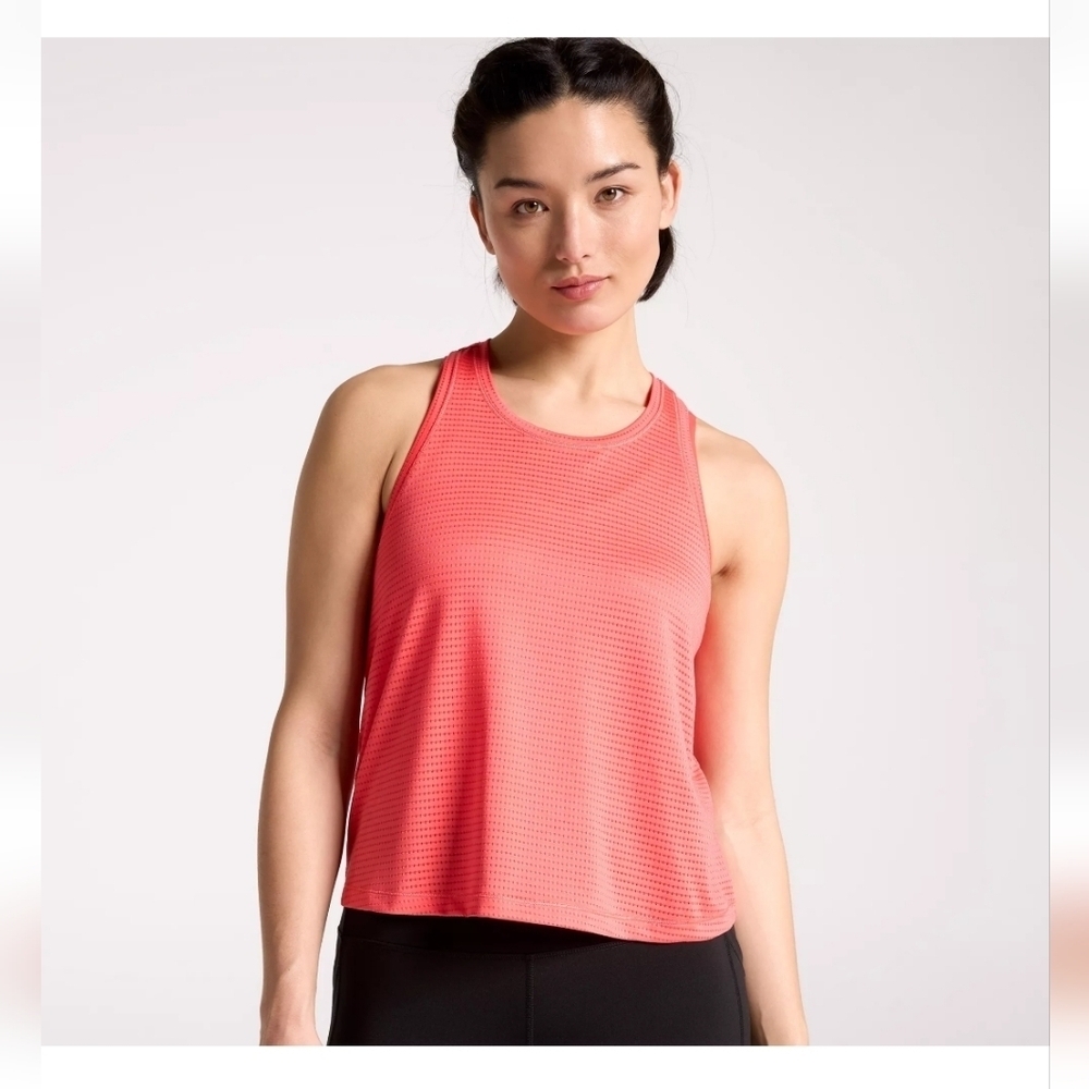 NWT DSG Women's Racerback Tank Top Coral Pink Size XS